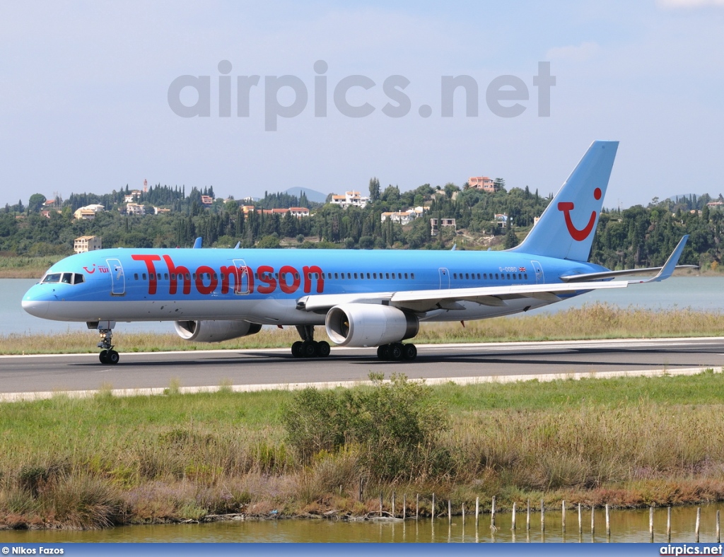 G-OOBD, Boeing 757-200, Thomson Airways