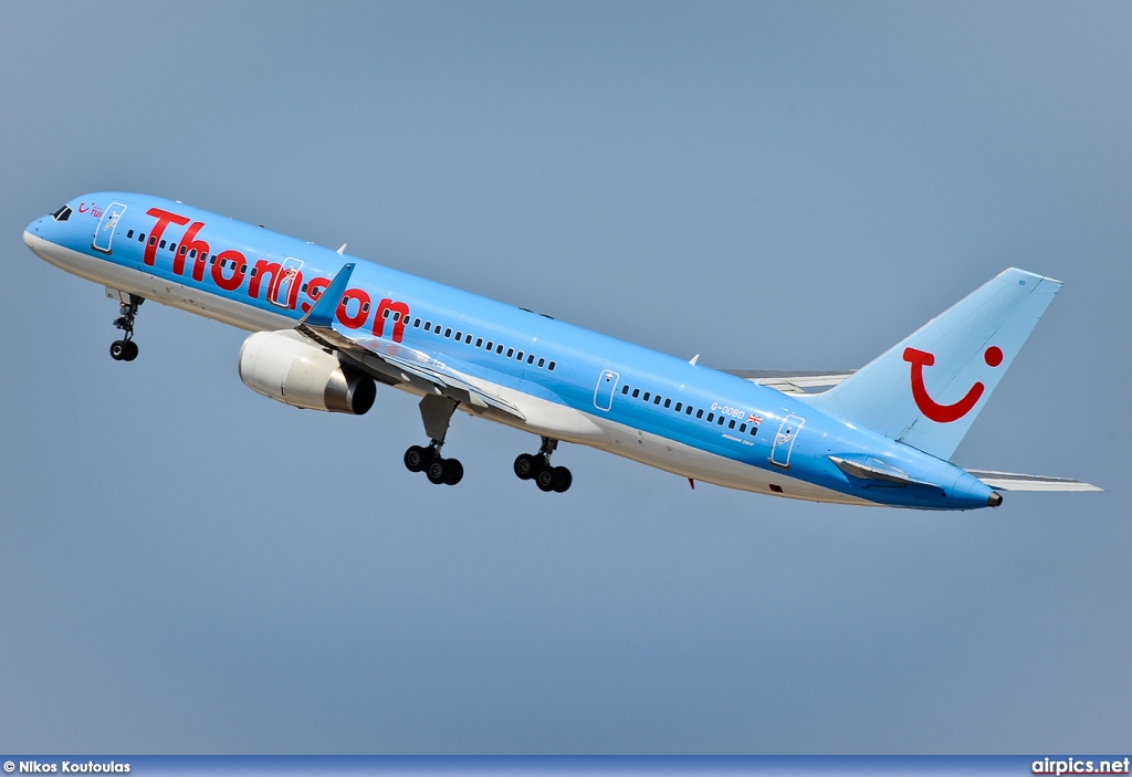 G-OOBD, Boeing 757-200, Thomson Airways