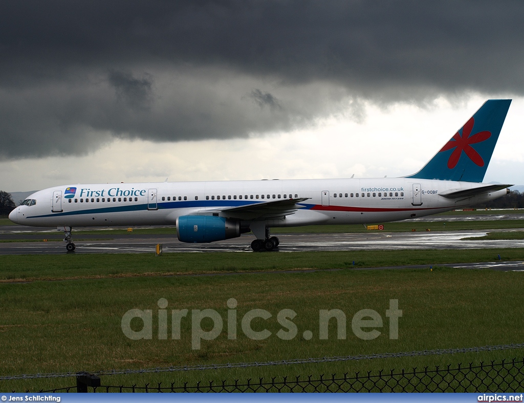 G-OOBF, Boeing 757-200, First Choice Airways