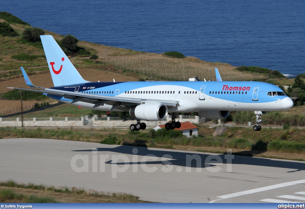 G-OOBF, Boeing 757-200, Thomson Airways