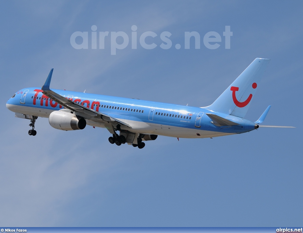 G-OOBG, Boeing 757-200, Thomson Airways