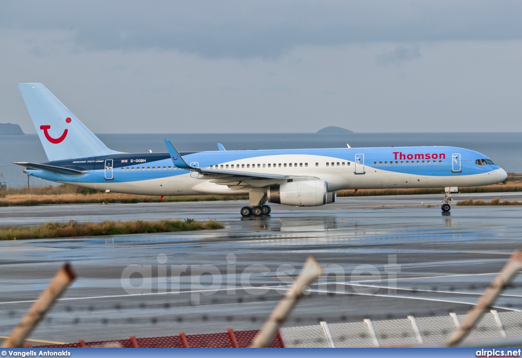 G-OOBH, Boeing 757-200, Thomson Airways