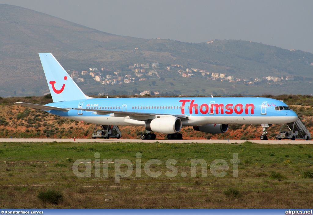 G-OOBI, Boeing 757-200, Thomson Airways