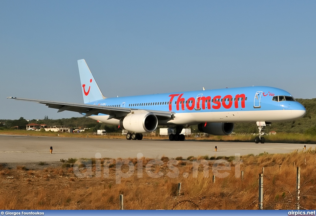 G-OOBJ, Boeing 757-200, Thomson Airways