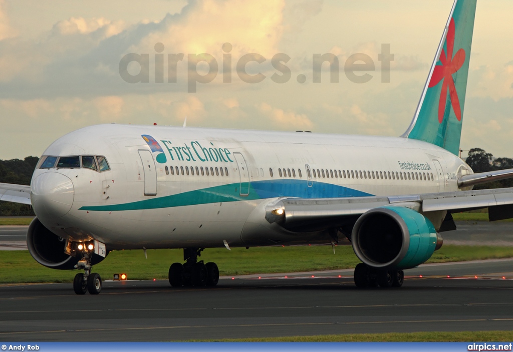 G-OOBM, Boeing 767-300ER, First Choice Airways