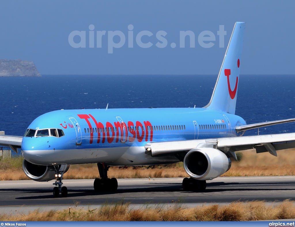 G-OOBN, Boeing 757-200, Thomson Airways