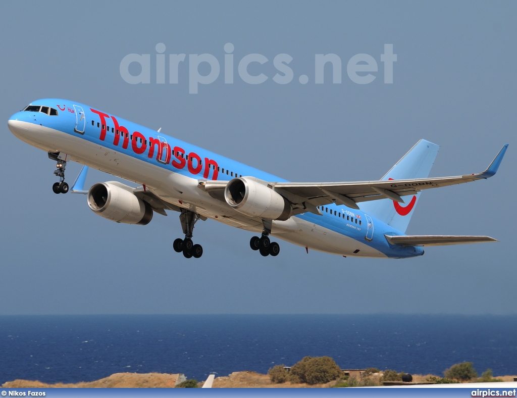 G-OOBN, Boeing 757-200, Thomson Airways