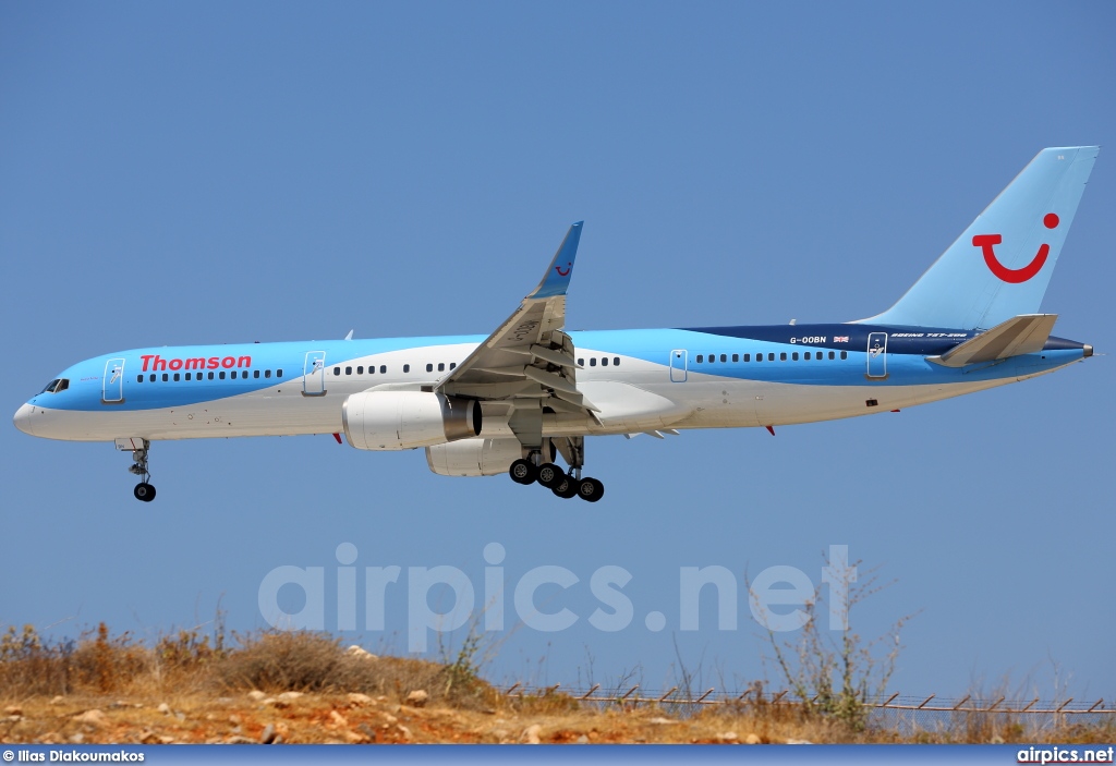 G-OOBN, Boeing 757-200, Thomson Airways