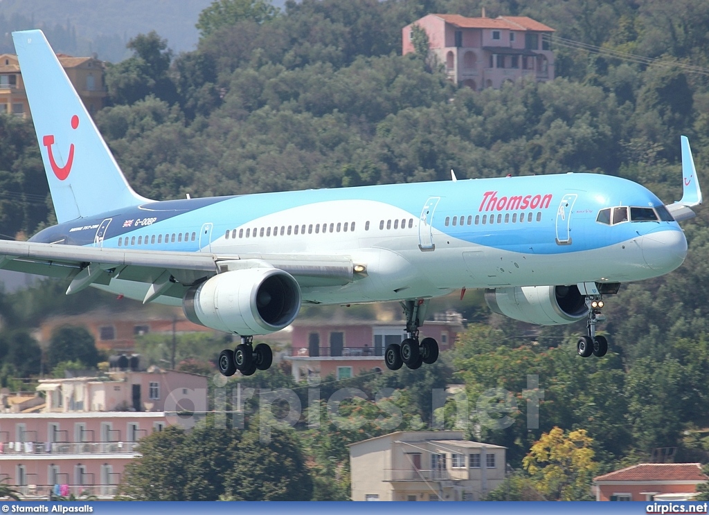 G-OOBP, Boeing 757-200, Thomson Airways