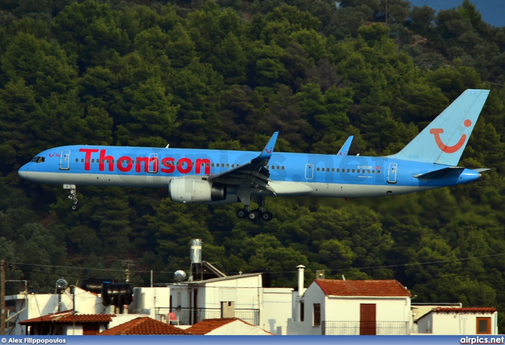 G-OOBR, Boeing 757-200, Thomson Airways