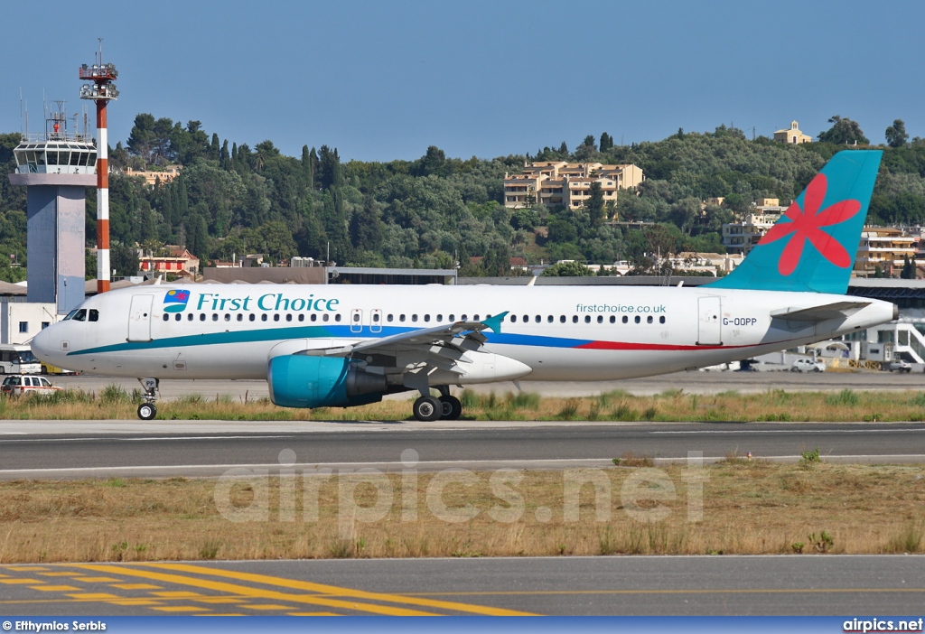 G-OOPP, Airbus A320-200, First Choice Airways