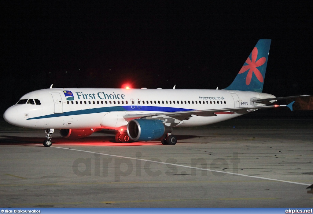 G-OOPU, Airbus A320-200, First Choice Airways