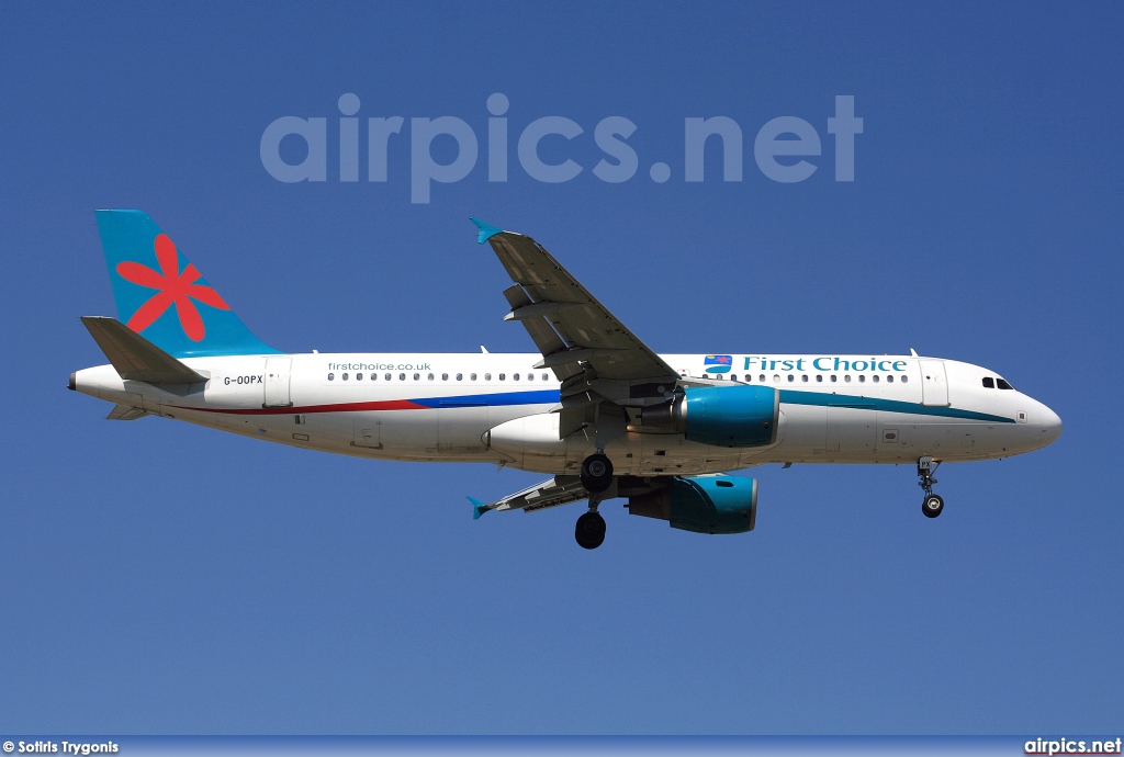 G-OOPX, Airbus A320-200, First Choice Airways