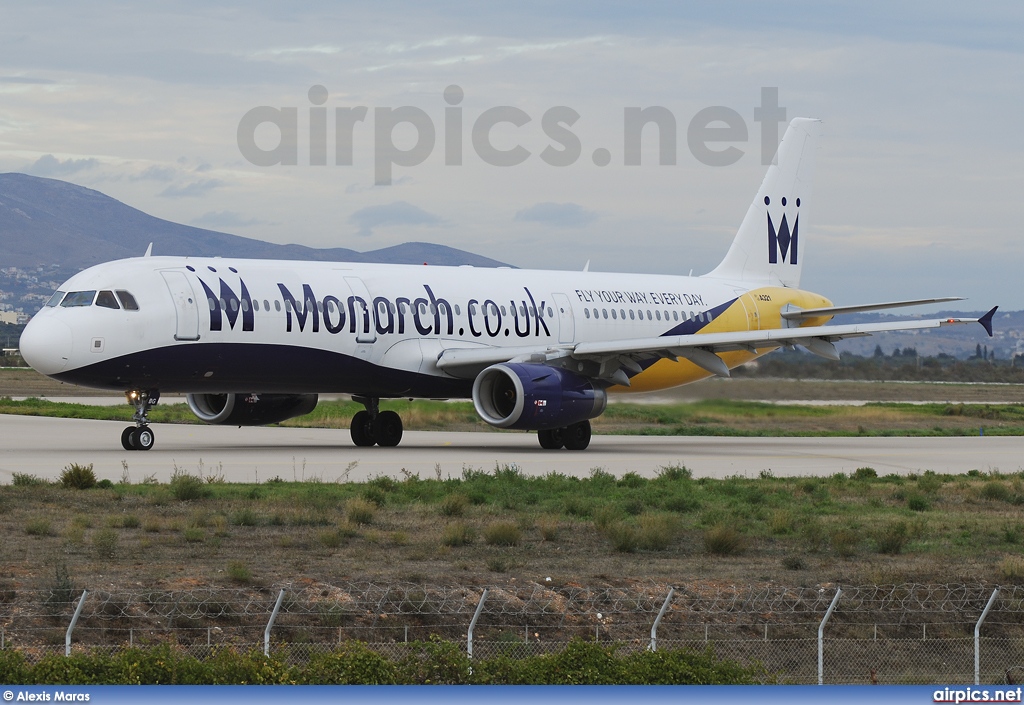 G-OZBG, Airbus A321-200, Monarch Airlines