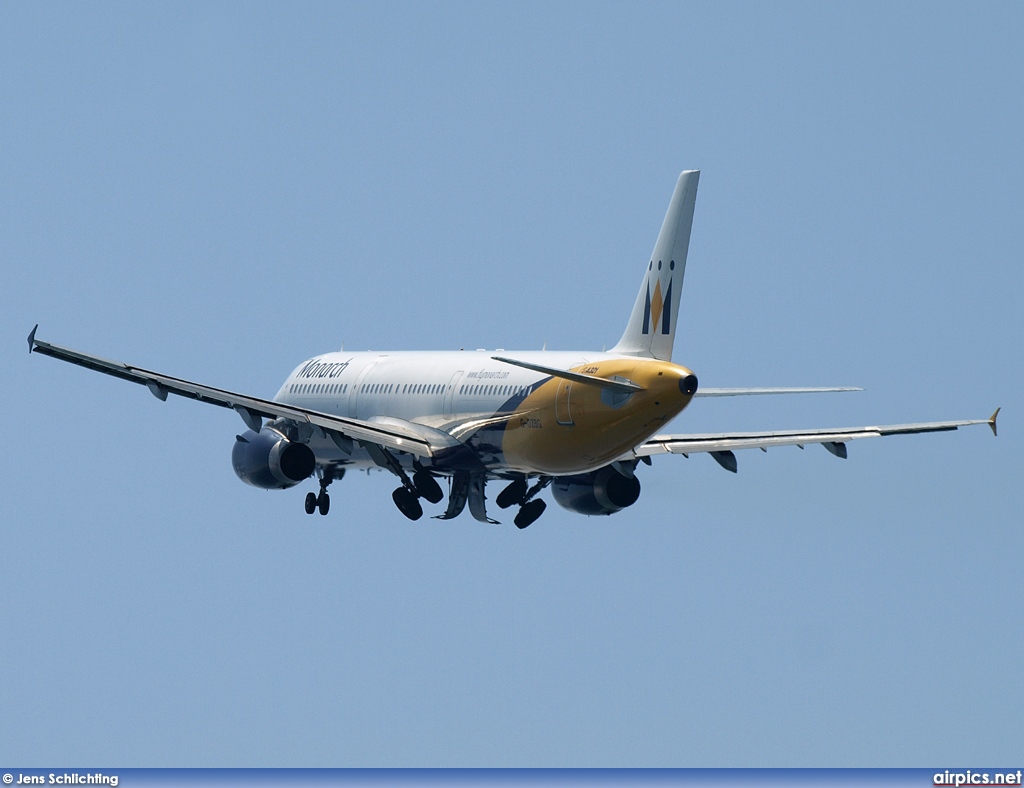 G-OZBG, Airbus A321-200, Monarch Airlines