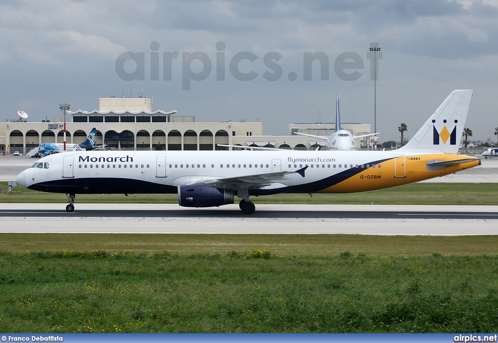 G-OZBM, Airbus A321-200, Monarch Airlines