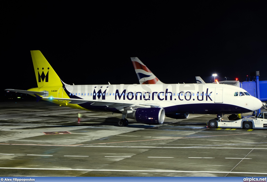 G-OZBW, Airbus A320-200, Monarch Airlines