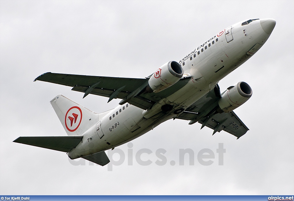 G-PJPJ, Boeing 737-500, Iceland Express