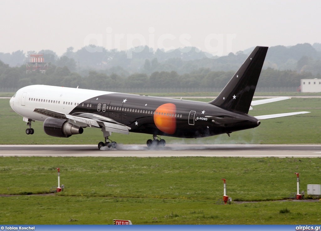 G-POWD, Boeing 767-300, Titan Airways