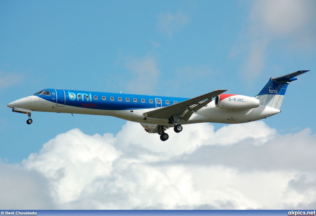 G-RJXC, Embraer ERJ-145EP, bmi