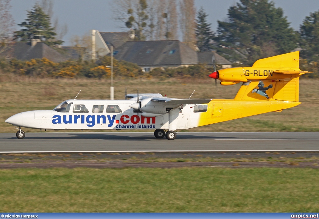 G-RLON, Britten-Norman BN-2A Mk III-2 Trislander, Aurigny Air Services