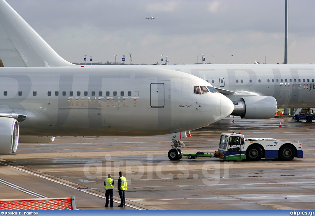 G-SJET, Boeing 767-200ER, Silverjet