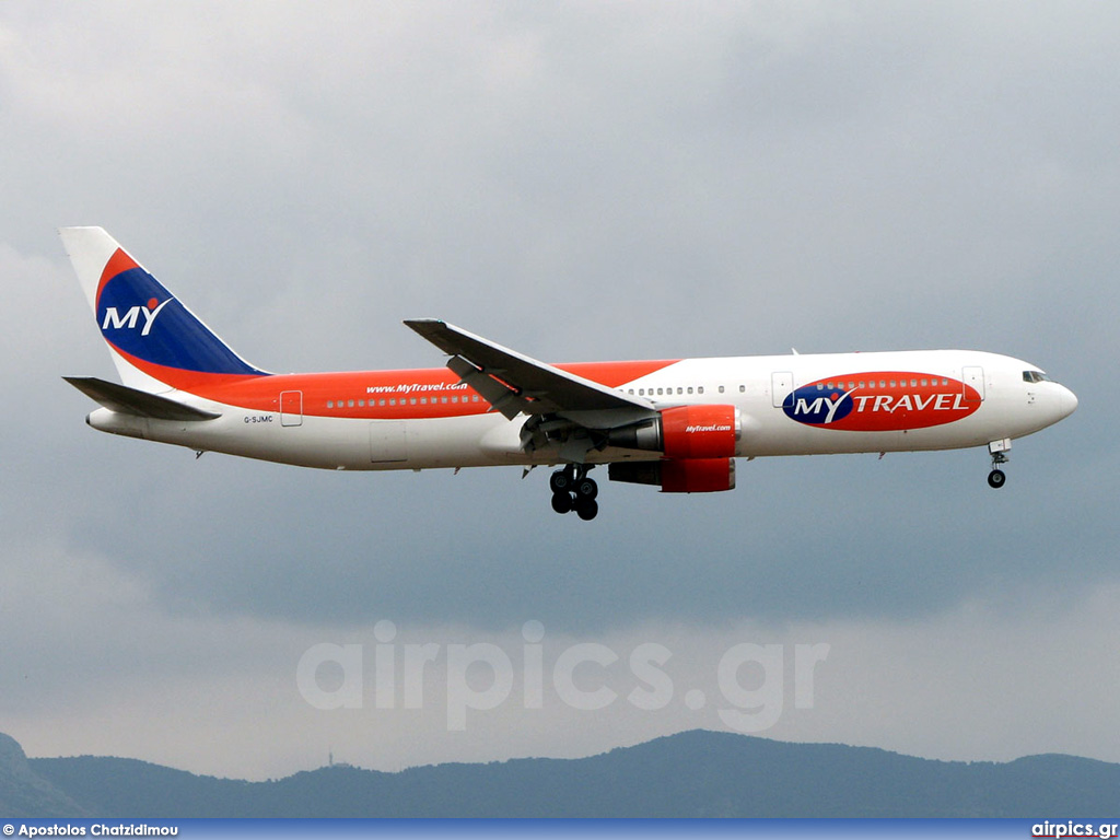 G-SJMC, Boeing 767-300ER, MyTravel Airways