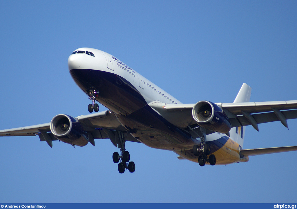 G-SMAN, Airbus A330-200, Monarch Airlines