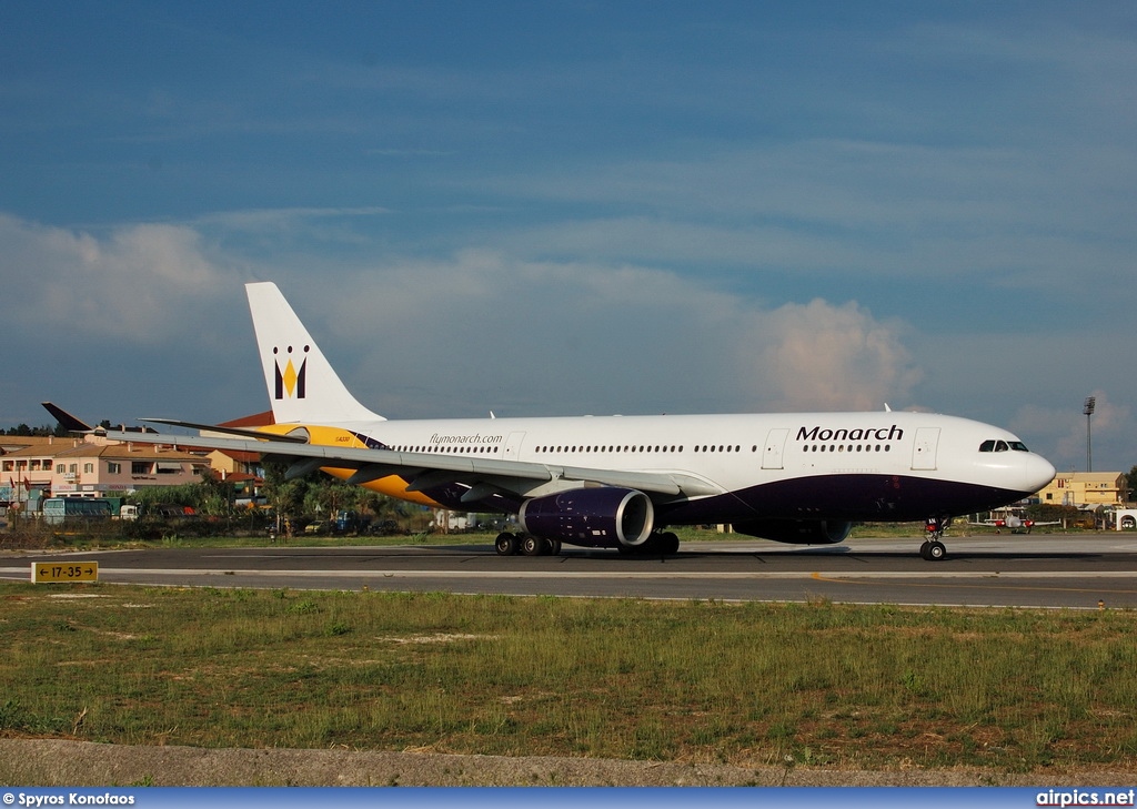G-SMAN, Airbus A330-200, Monarch Airlines