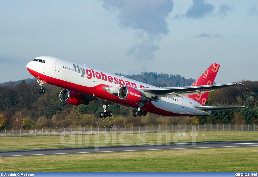 G-SPNA, Boeing 767-300ER, flyglobespan