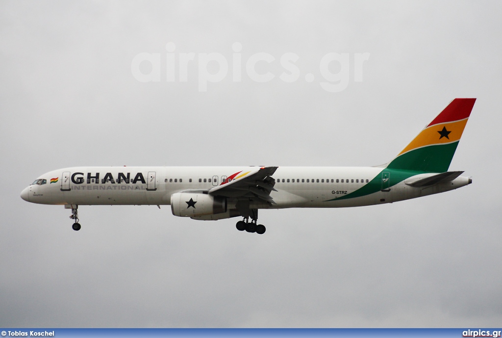 G-STRZ, Boeing 757-200, Ghana International Airlines