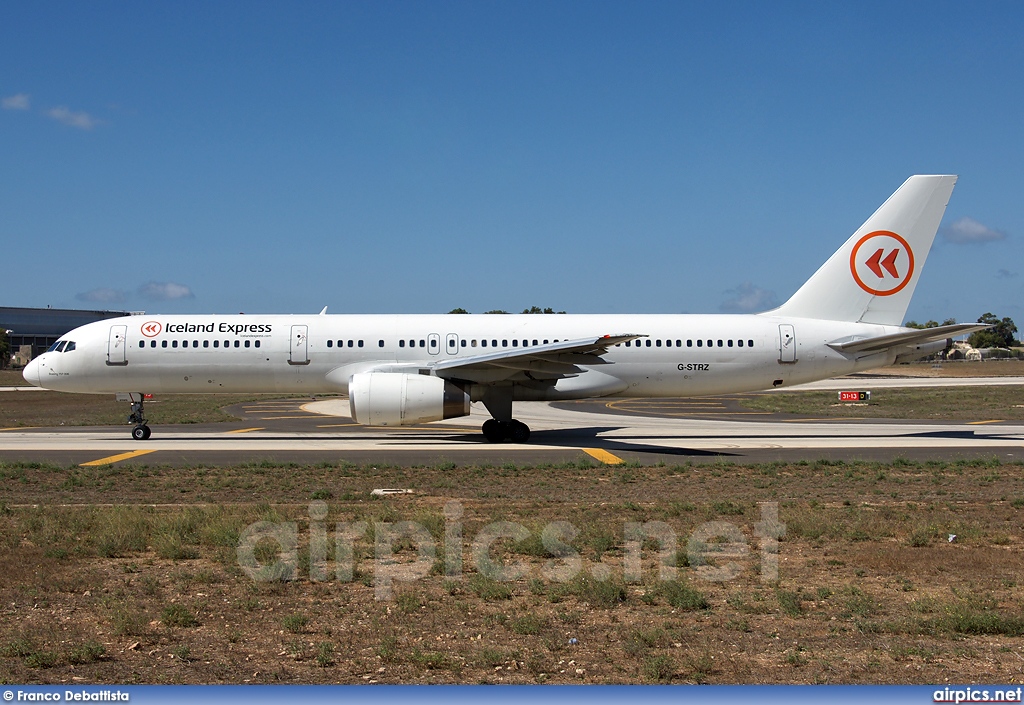 G-STRZ, Boeing 757-200, Iceland Express