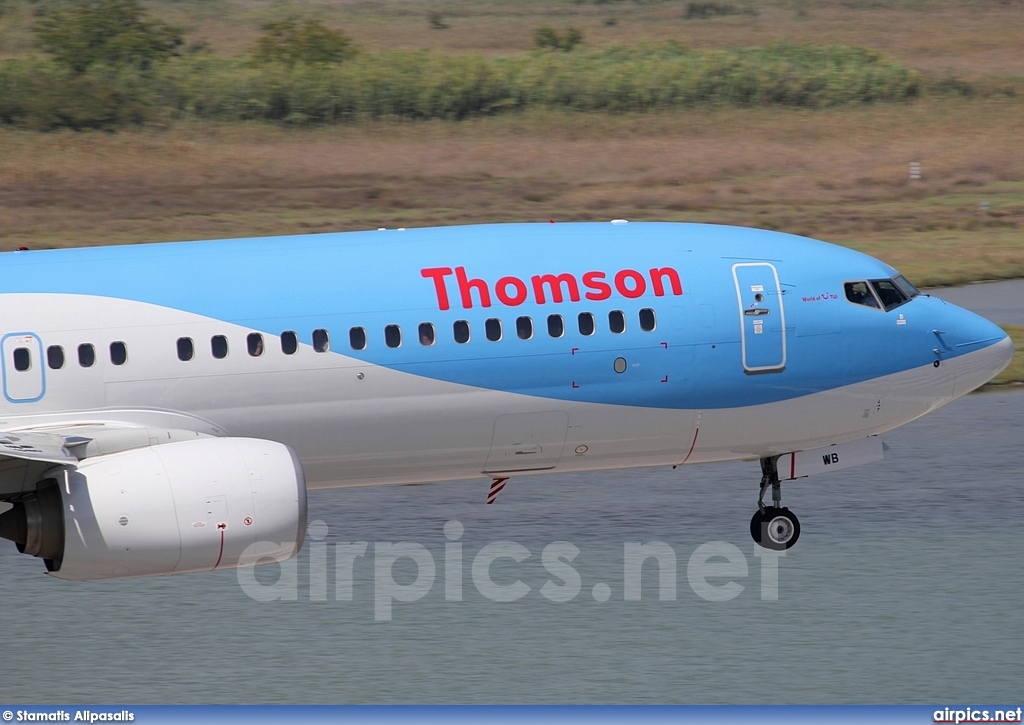 G-TAWB, Boeing 737-800, Thomson Airways