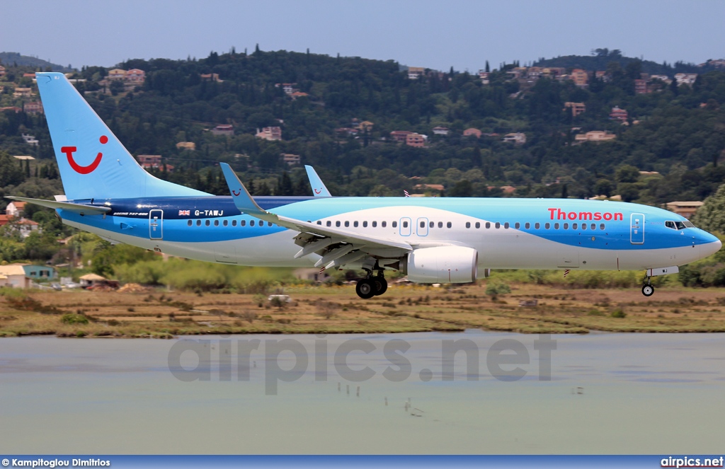 G-TAWJ, Boeing 737-800, Thomson Airways