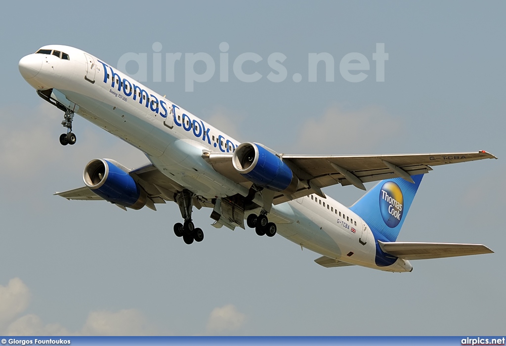 G-TCBA, Boeing 757-200, Thomas Cook Airlines