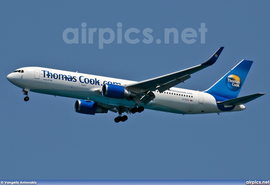 G-TCCA, Boeing 767-300ER, Thomas Cook Airlines