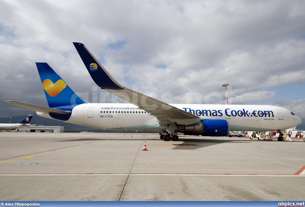 G-TCCB, Boeing 767-300ER, Thomas Cook Airlines