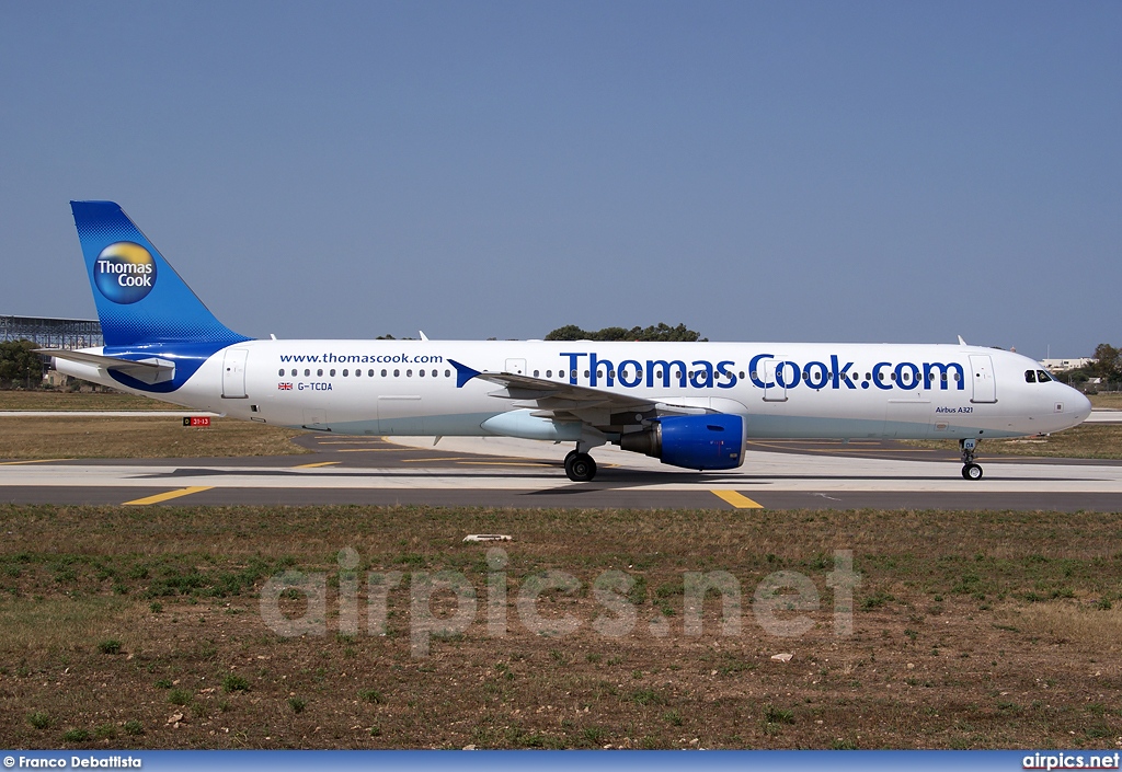 G-TCDA, Airbus A321-200, Thomas Cook Airlines