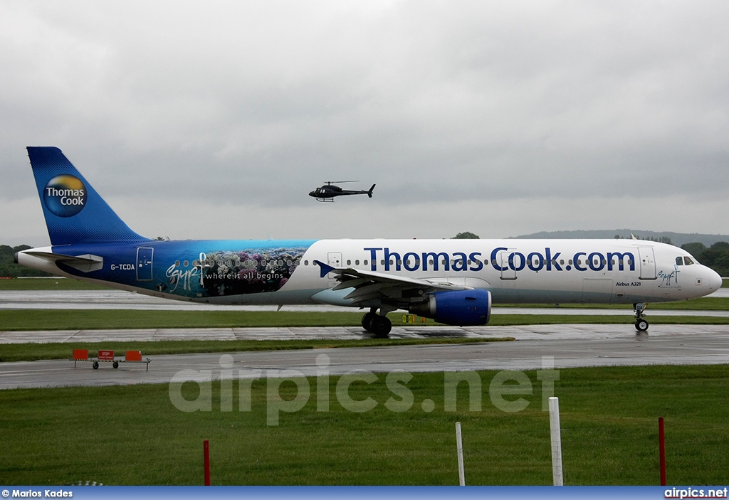 G-TCDA, Airbus A321-200, Thomas Cook Airlines