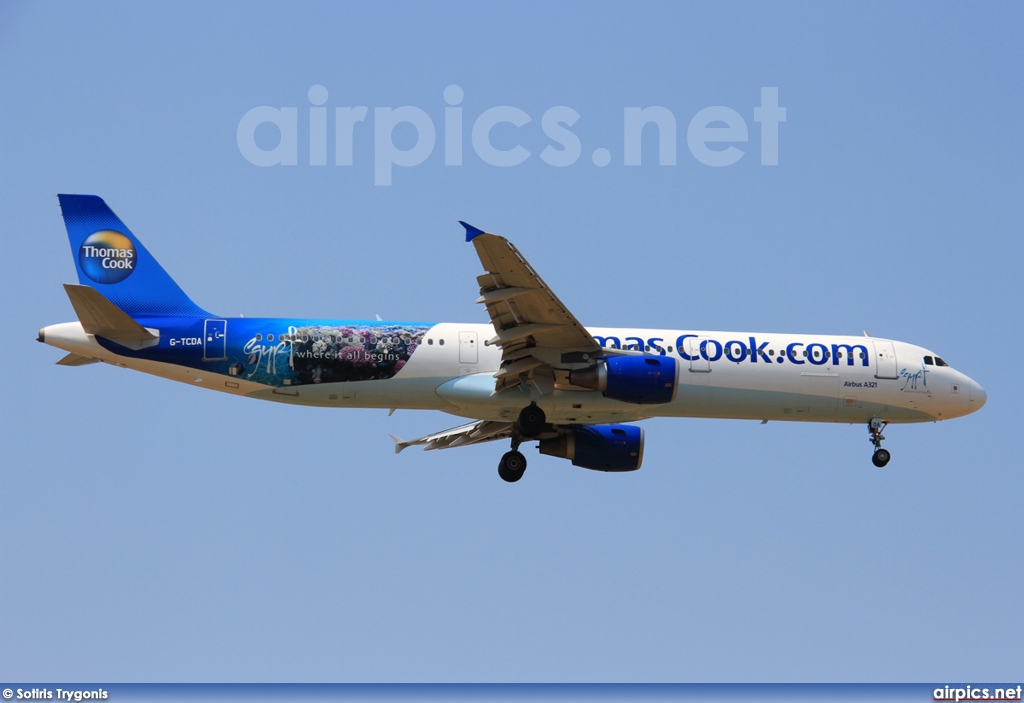 G-TCDA, Airbus A321-200, Thomas Cook Airlines