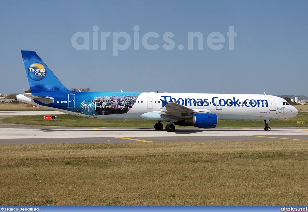 G-TCDA, Airbus A321-200, Thomas Cook Airlines