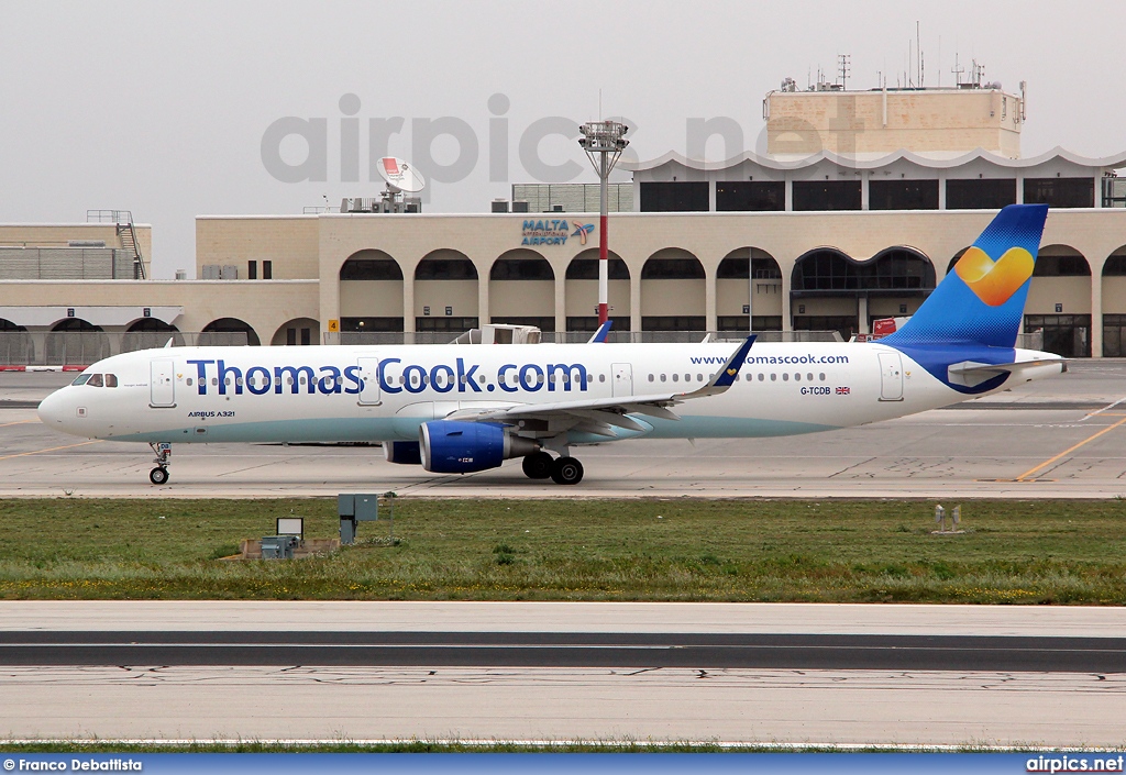 G-TCDB, Airbus A321-200, Thomas Cook Airlines