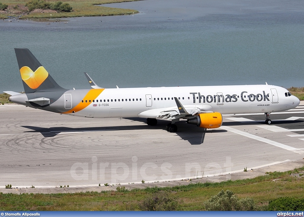 G-TCDG, Airbus A321-200, Thomas Cook Airlines