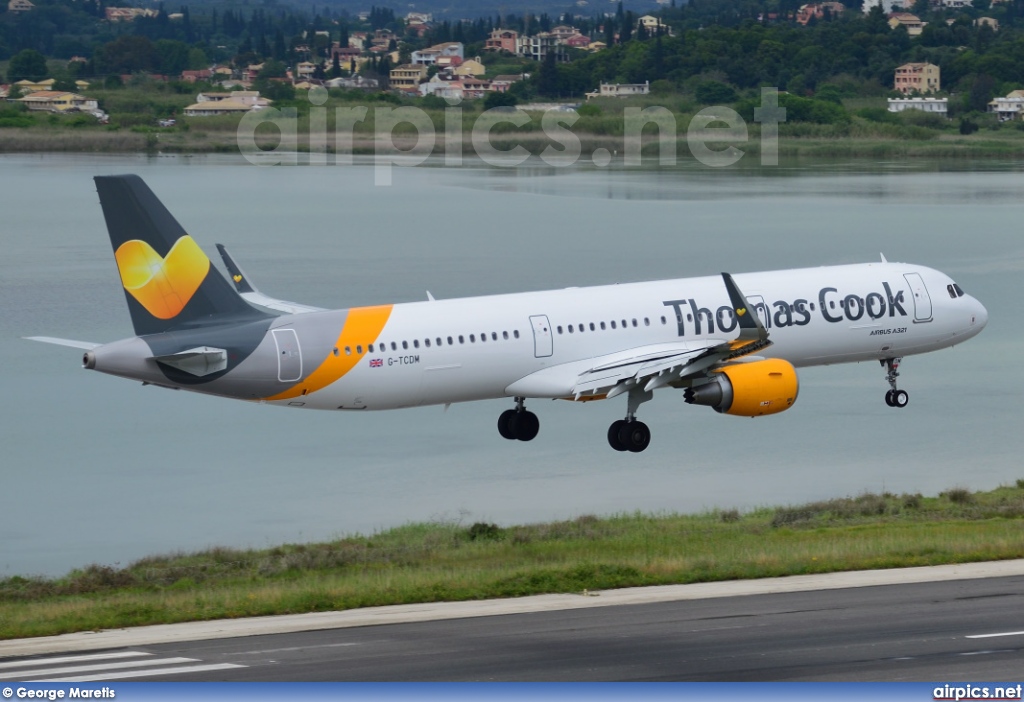 G-TCDM, Airbus A321-200, Thomas Cook Airlines