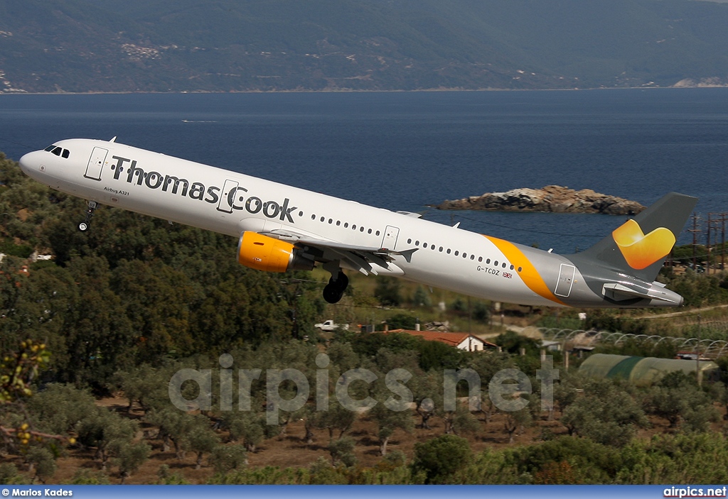 G-TCDZ, Airbus A321-200, Thomas Cook Airlines