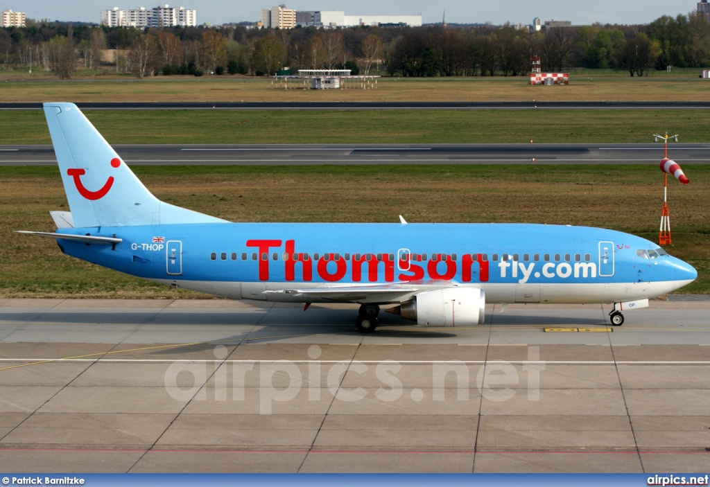 G-THOP, Boeing 737-300, Thomson Airways