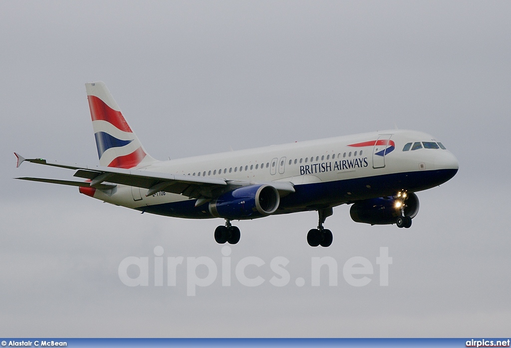 G-TTOB, Airbus A320-200, British Airways