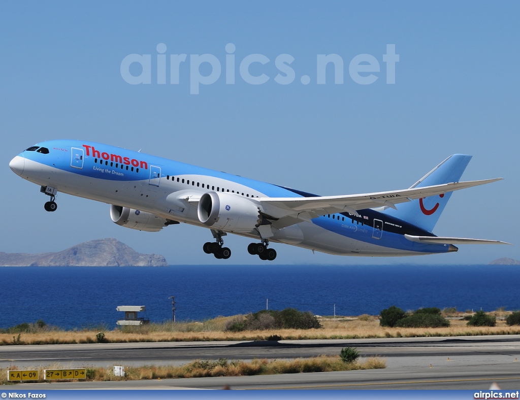 G-TUIA, Boeing 787-8 Dreamliner, Thomson Airways