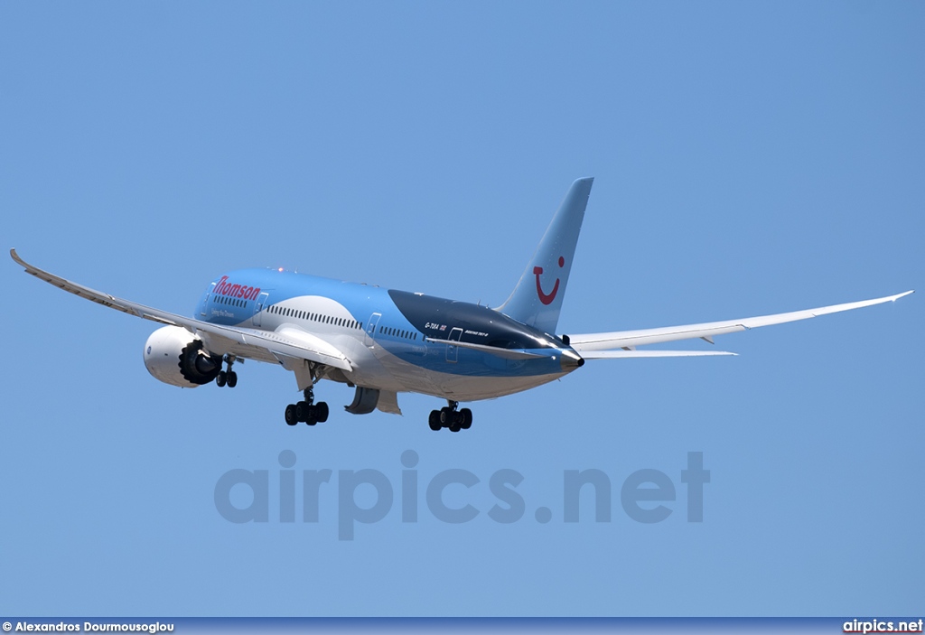 G-TUIA, Boeing 787-8 Dreamliner, Thomson Airways