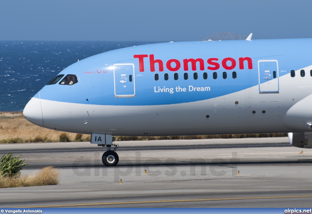 G-TUIA, Boeing 787-8 Dreamliner, Thomson Airways